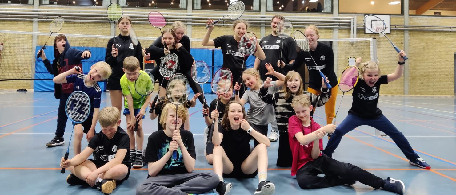 Badminton for børn i De 7 Dale Idrætsforening