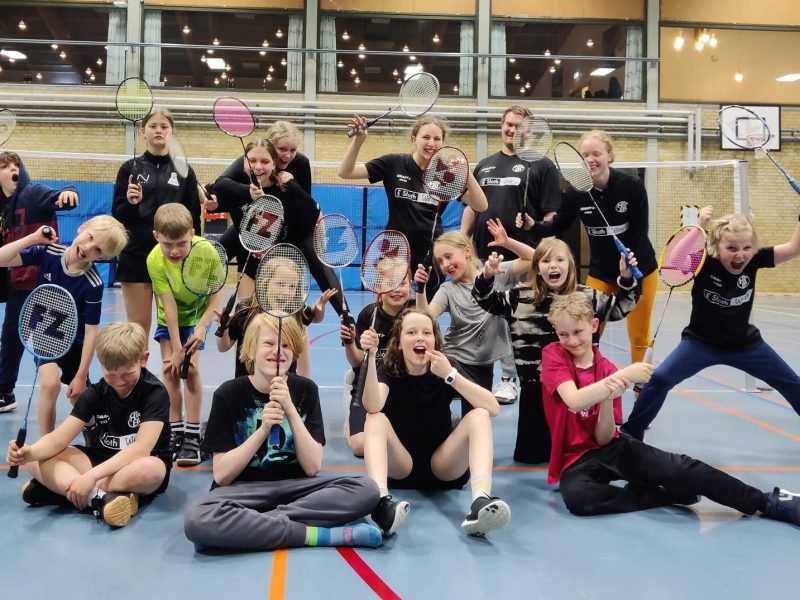 Badminton for børn i De 7 Dale Idrætsforening